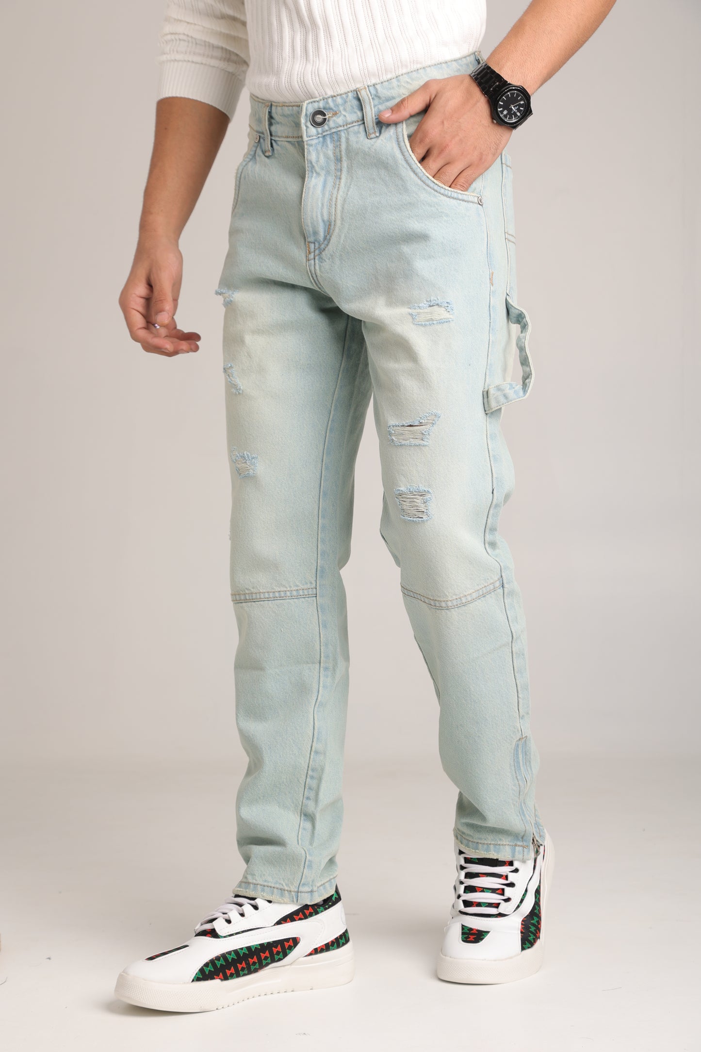 Women’s Mom Fit High-Waist Jeans – Comfort & Style