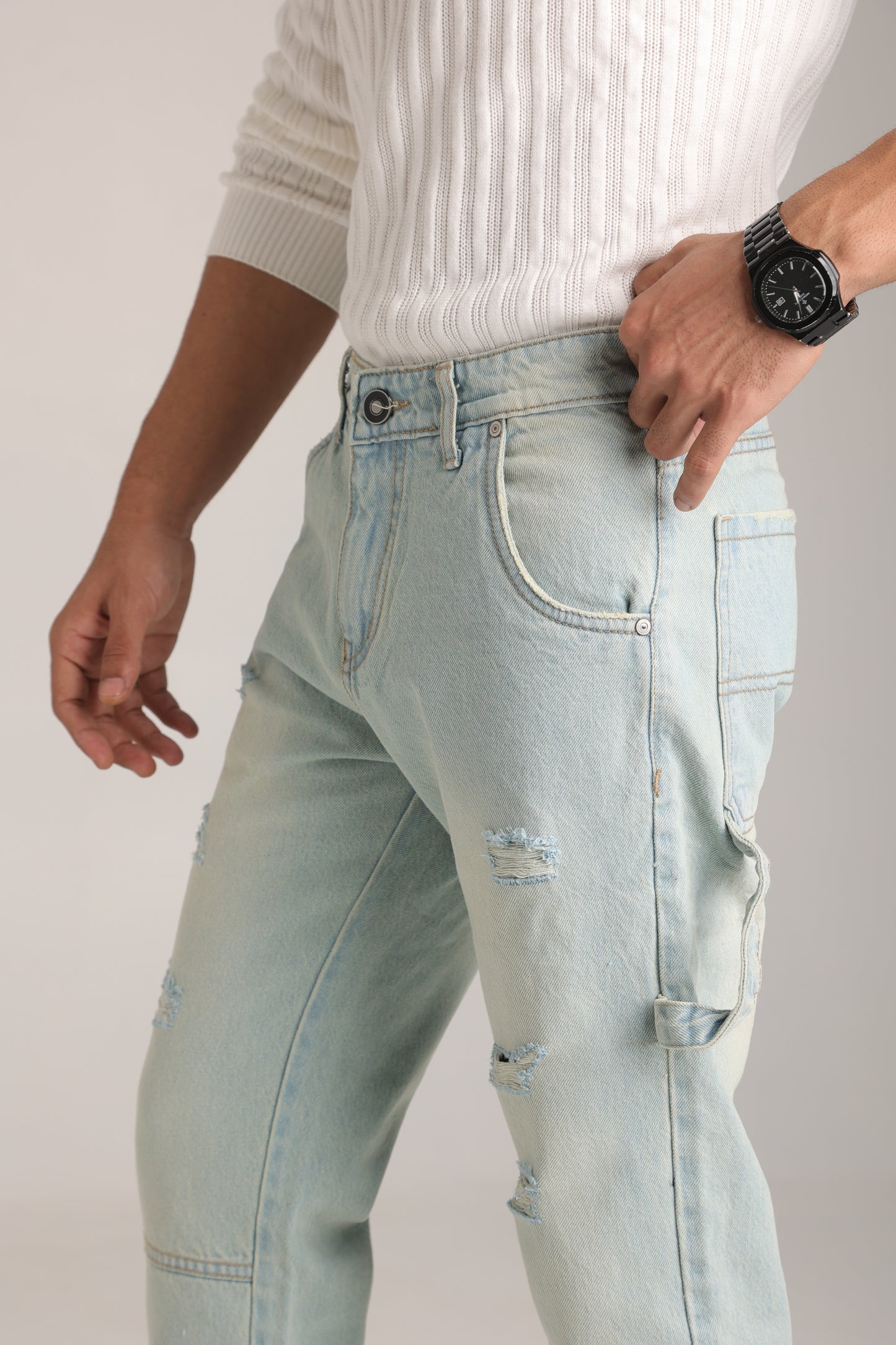 Women’s Mom Fit High-Waist Jeans – Comfort & Style